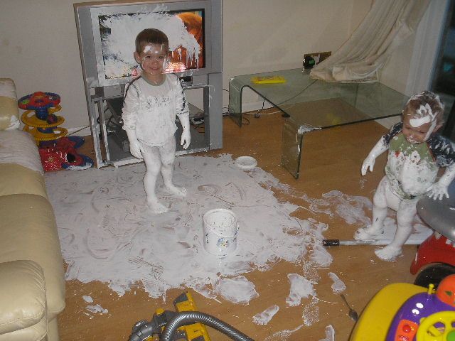 Помогли родителям с ремонтом