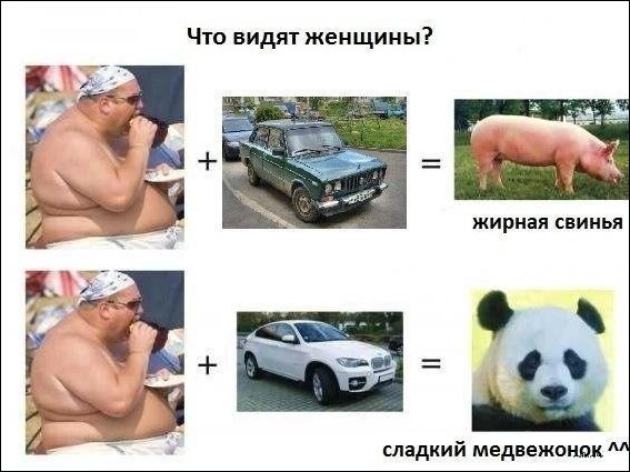 Что видят женщины, если... ?