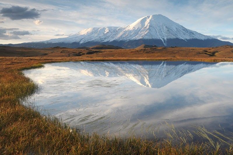 Камчатка, горы, озеро