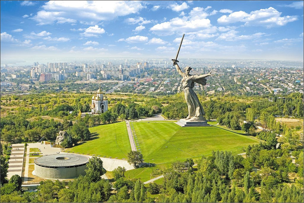 Красота. Панорама Волгограда и 