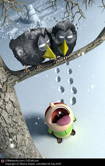 Не ешь снежинки! (Marius Kalytis)