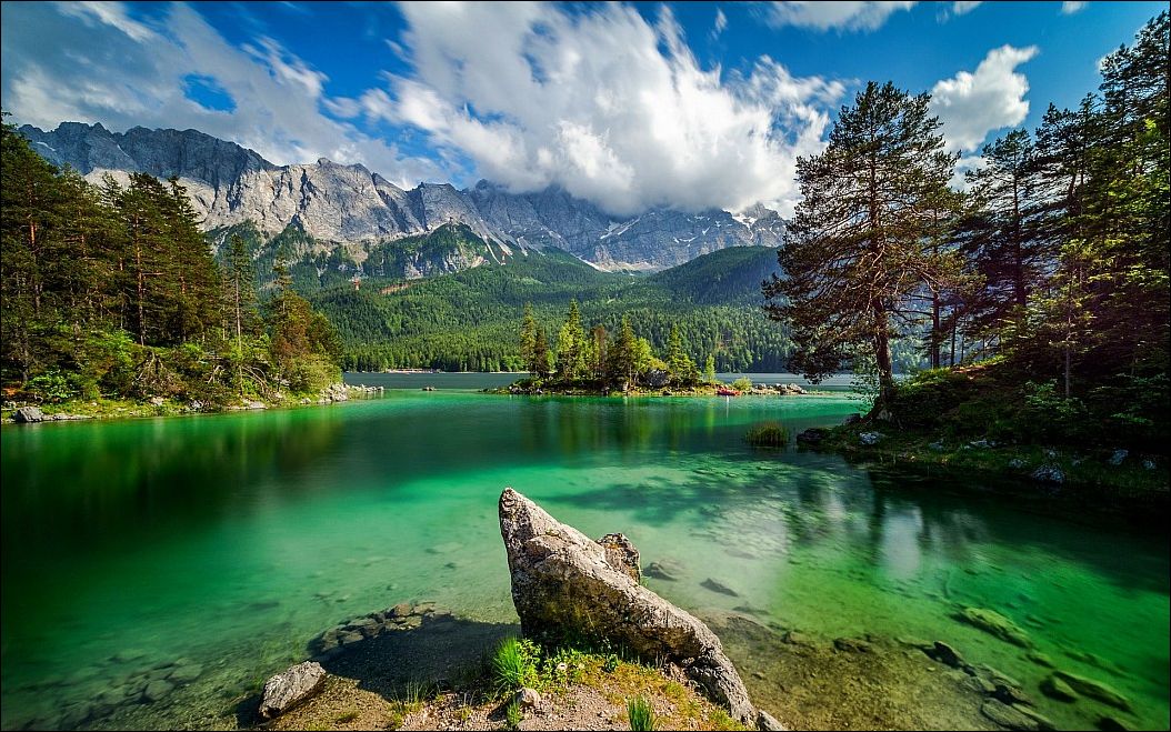Горы, вода, красота
